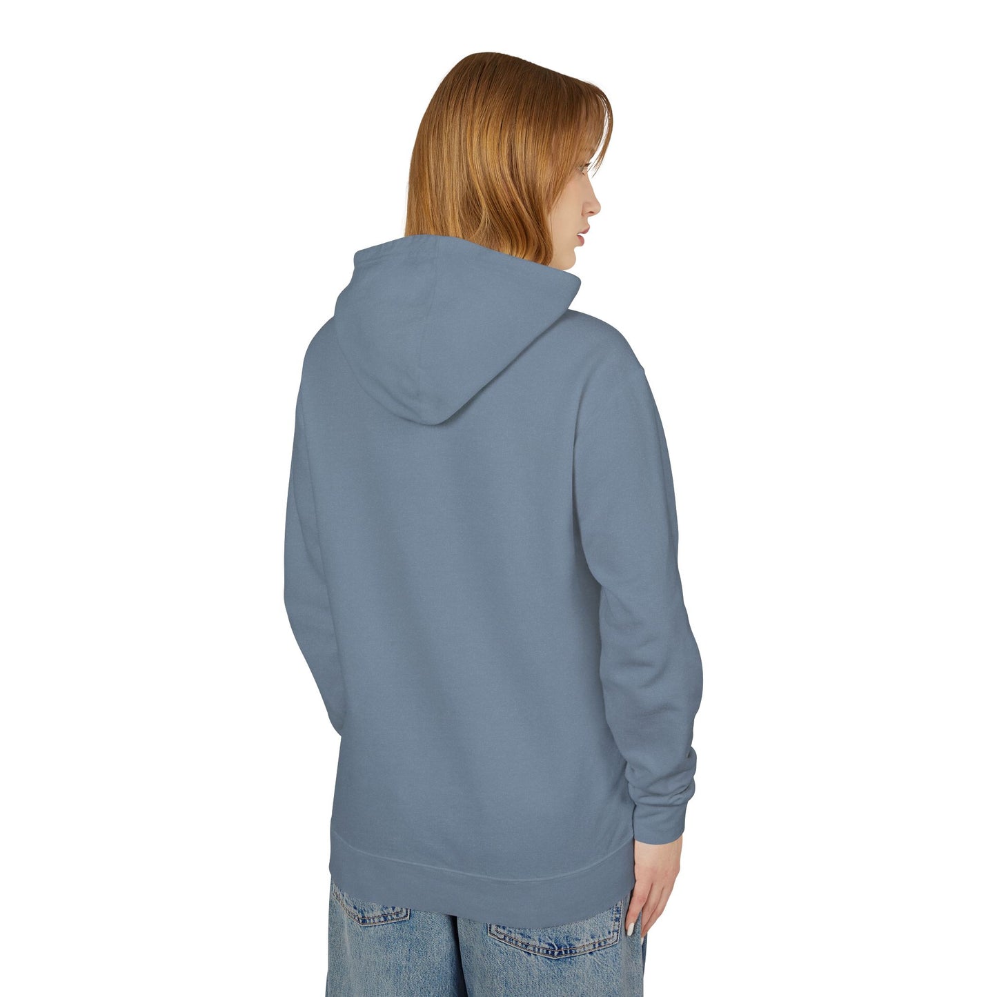 "LET ME STACK YOU ANOTHER QUESTION" Unisex Lightweight Hooded Sweatshirt