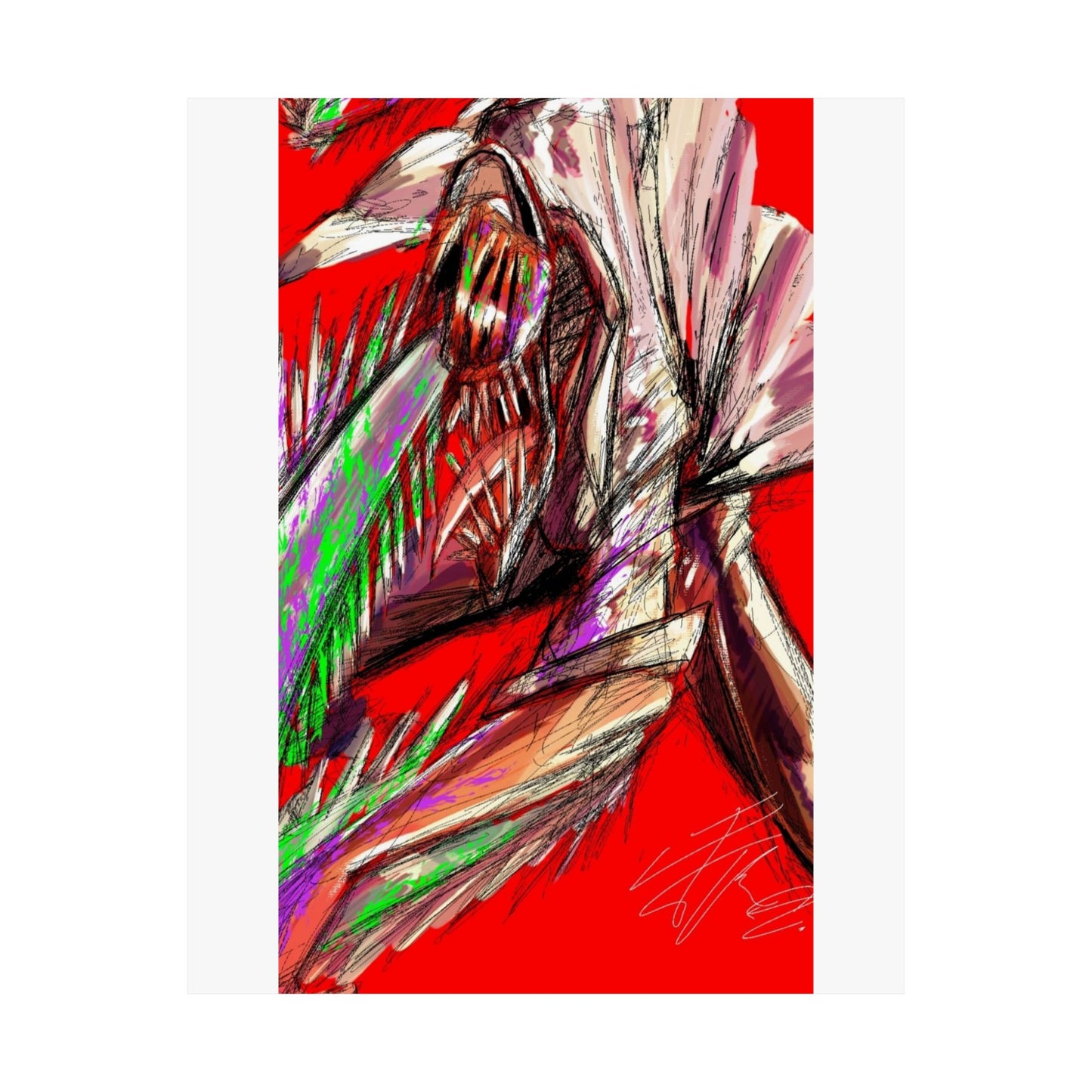 CHAINSAW MAN [CM STYLE] Matte Vertical Posters