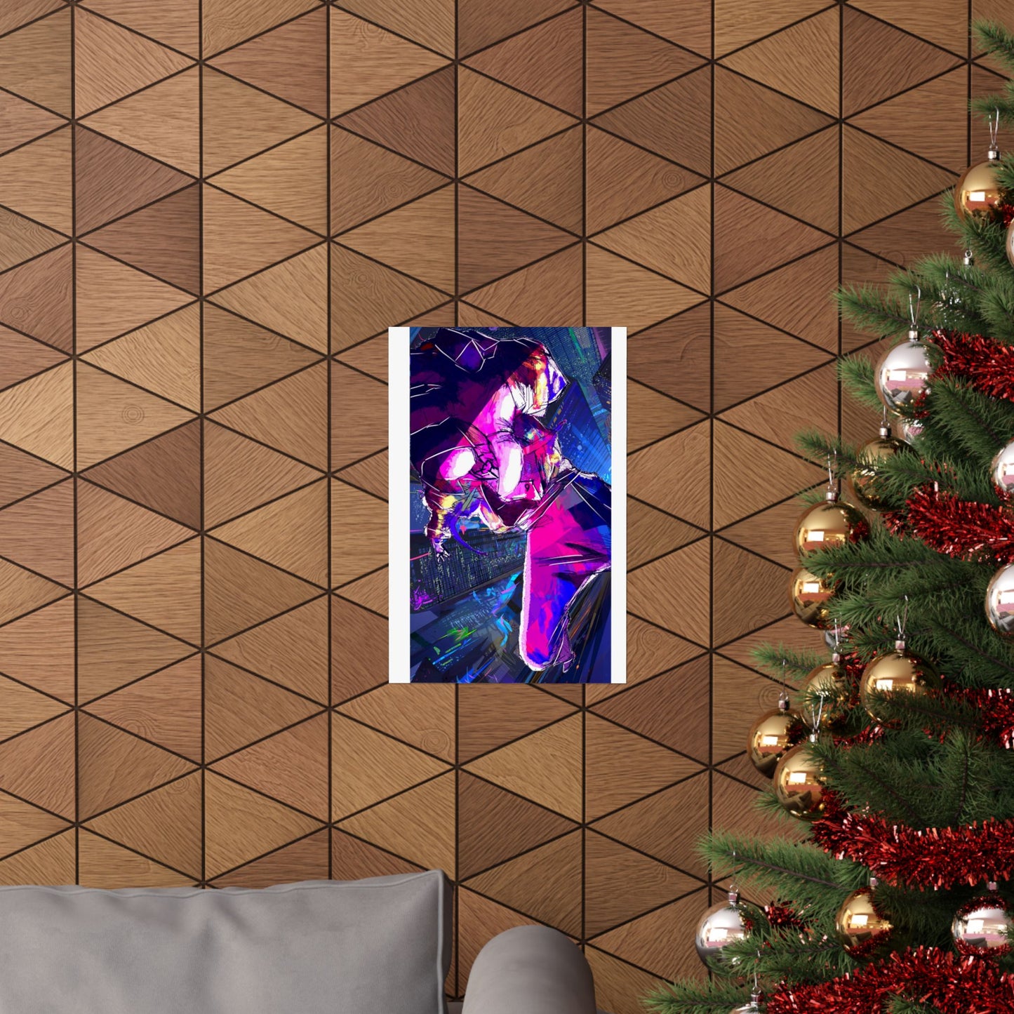 CAMERAVERSE BUILDING BACKJUMP FULL ART Matte Vertical Posters