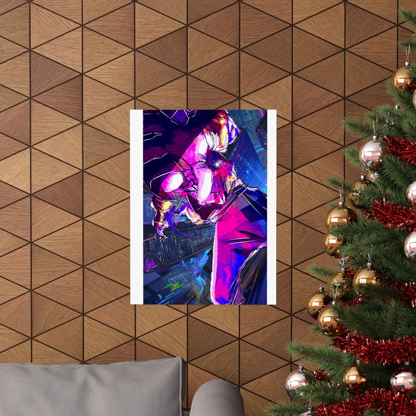 CAMERAVERSE BUILDING BACKJUMP FULL ART Matte Vertical Posters