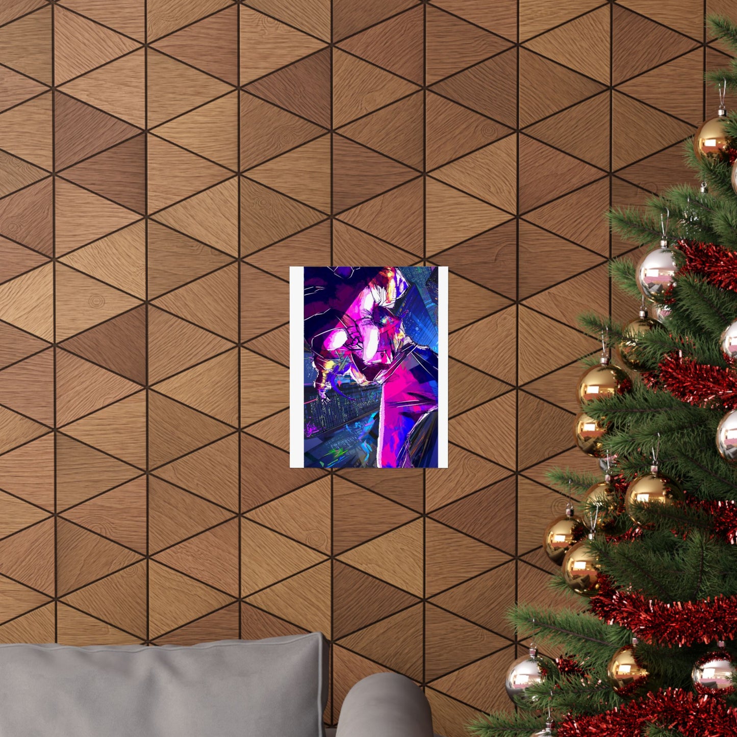 CAMERAVERSE BUILDING BACKJUMP FULL ART Matte Vertical Posters