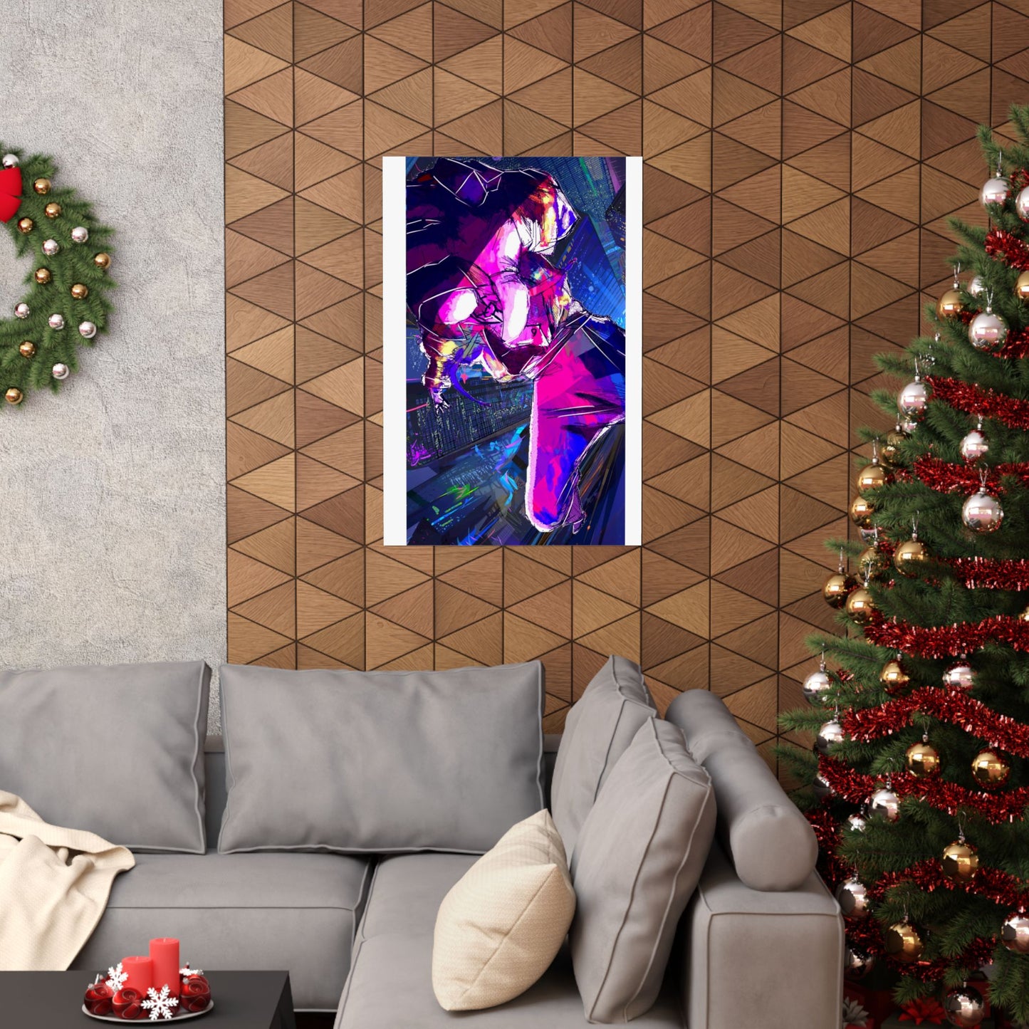 CAMERAVERSE BUILDING BACKJUMP FULL ART Matte Vertical Posters