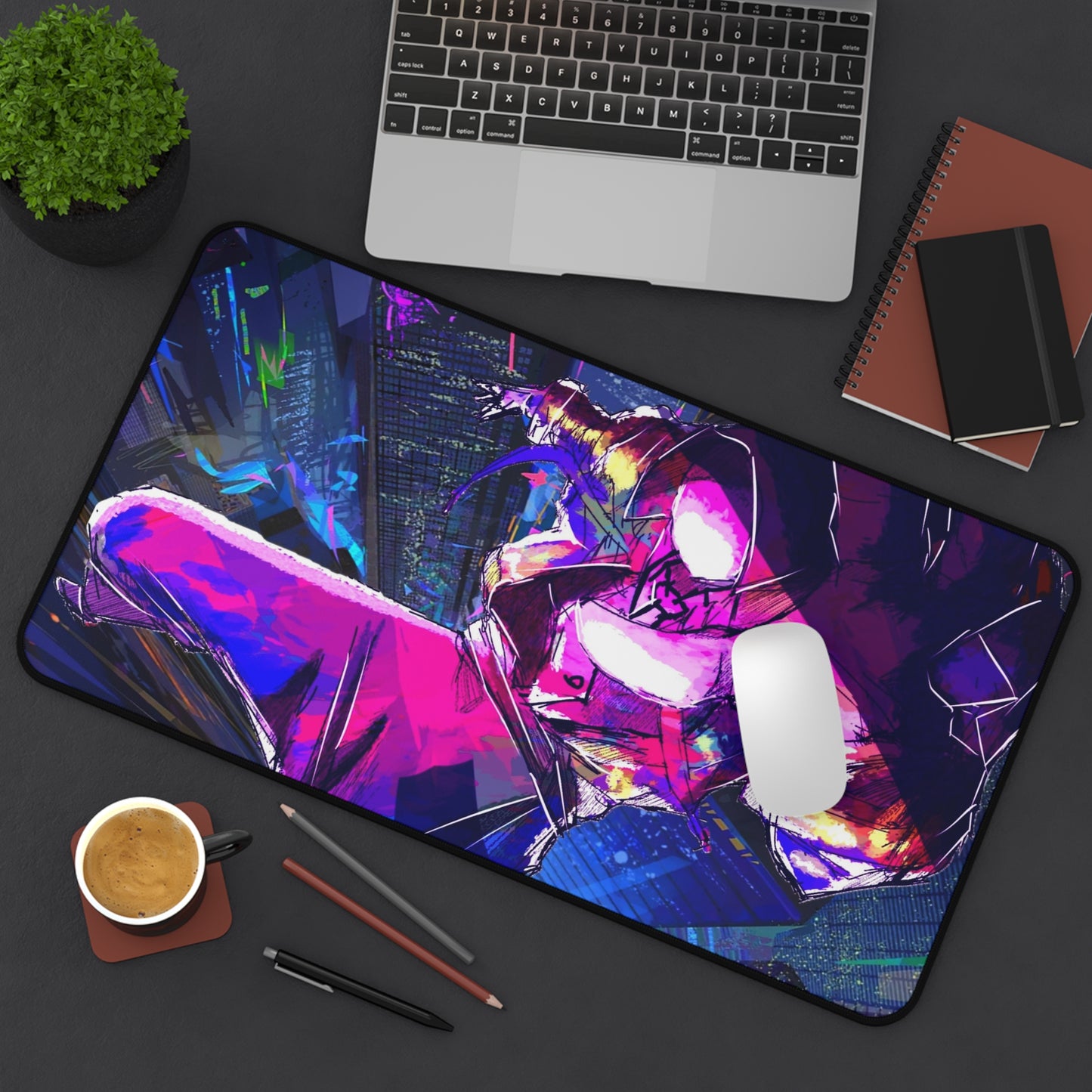 CAMERAVERSE BUILDING BACKFALL DESK MAT