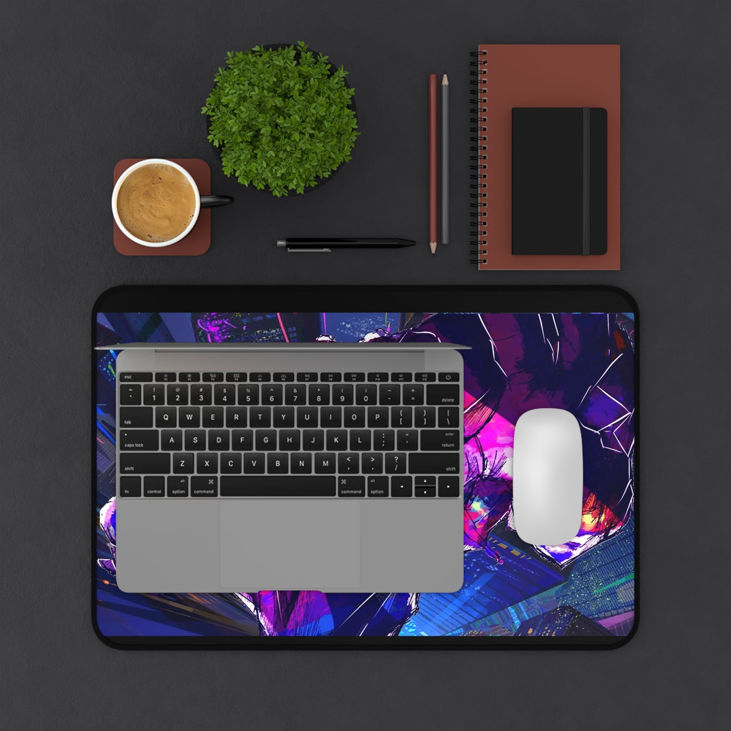 CAMERAVERSE BUILDING BACKFALL DESK MAT