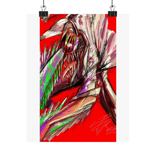 CHAINSAW MAN [CM STYLE] Matte Vertical Posters