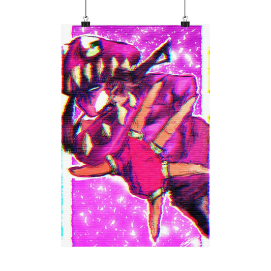 [SUNNYCIDE] STATIC:FULL CHARACTER ART Matte Vertical Posters