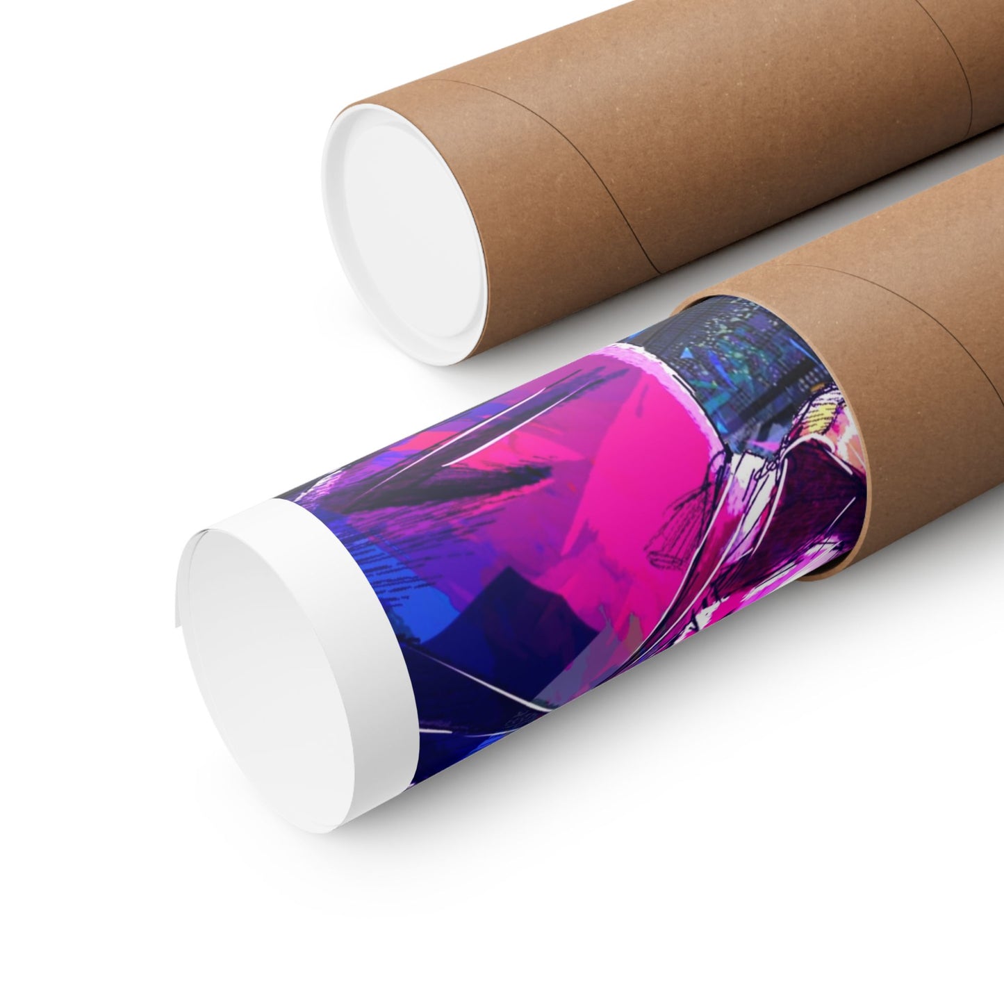 CAMERAVERSE BUILDING BACKJUMP FULL ART Matte Vertical Posters