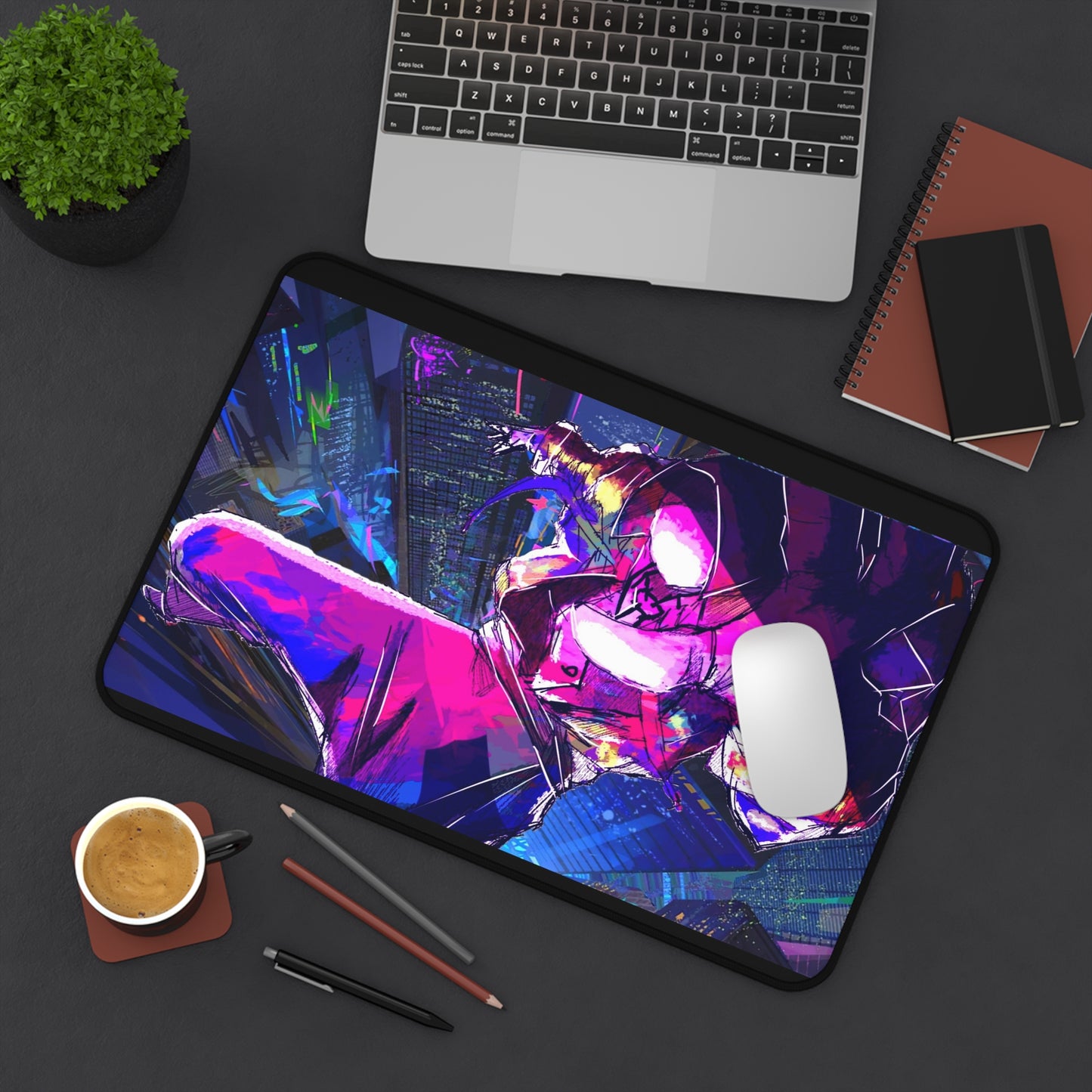CAMERAVERSE BUILDING BACKFALL DESK MAT