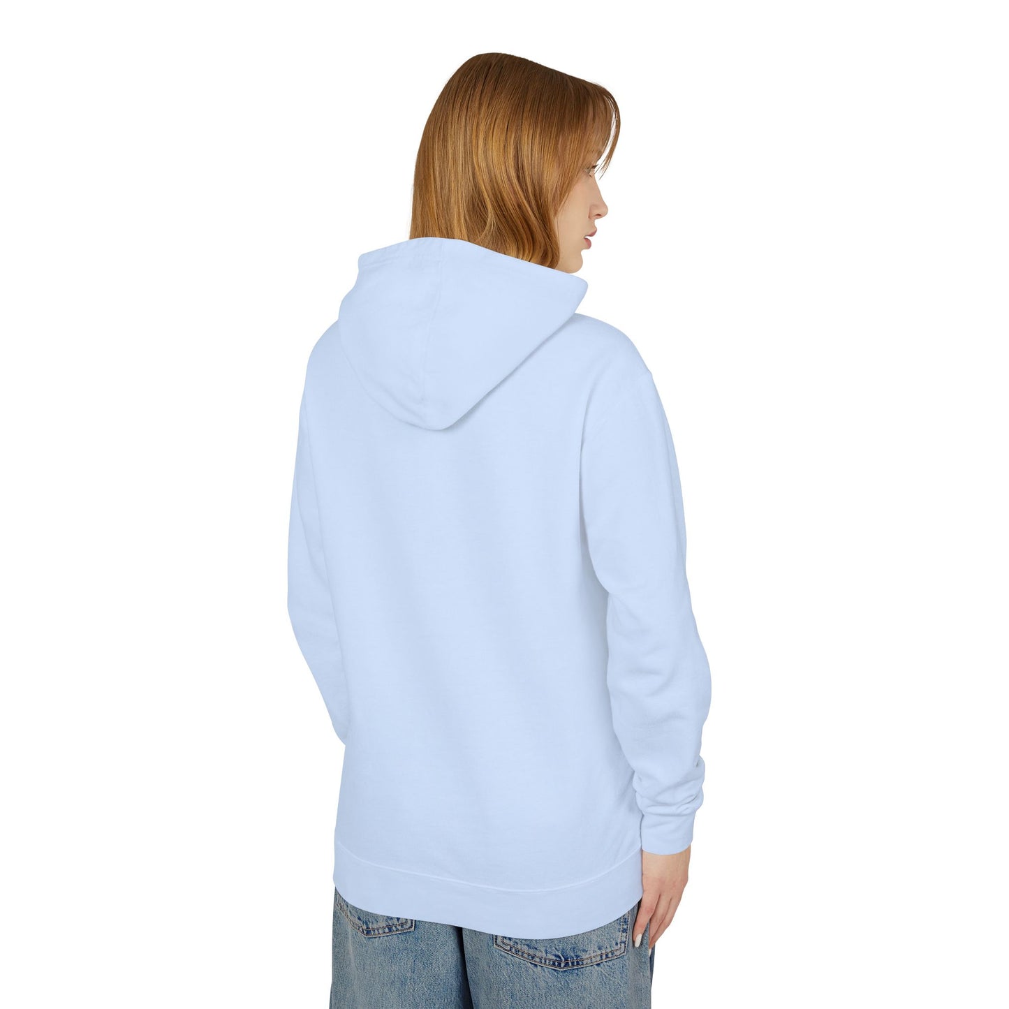 "LET ME STACK YOU ANOTHER QUESTION" Unisex Lightweight Hooded Sweatshirt