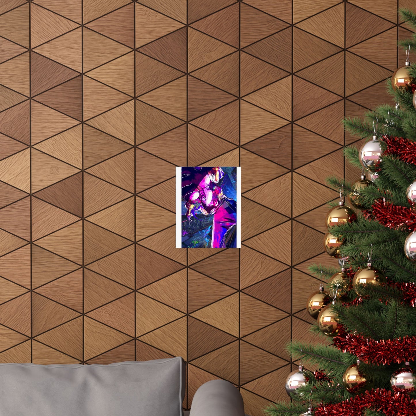 CAMERAVERSE BUILDING BACKJUMP FULL ART Matte Vertical Posters