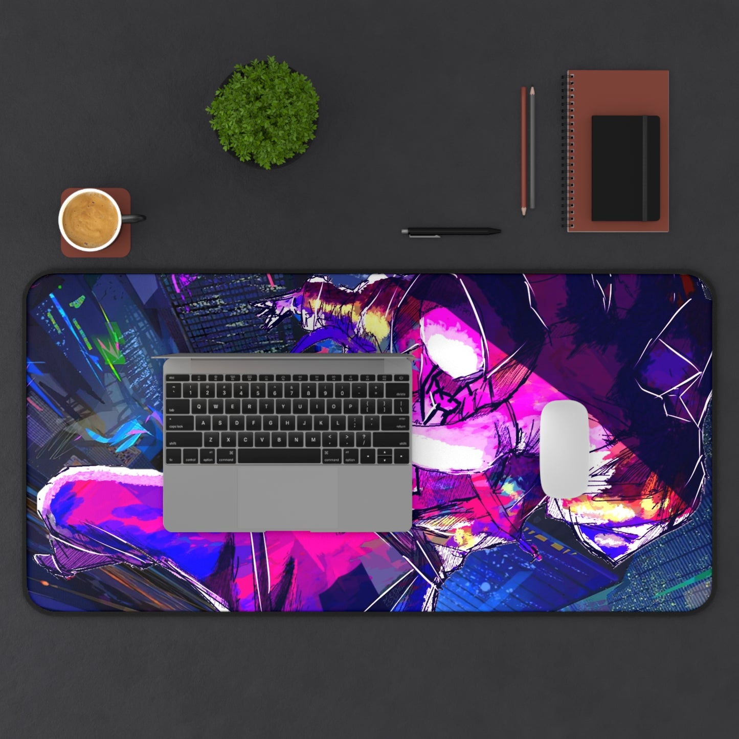CAMERAVERSE BUILDING BACKFALL DESK MAT